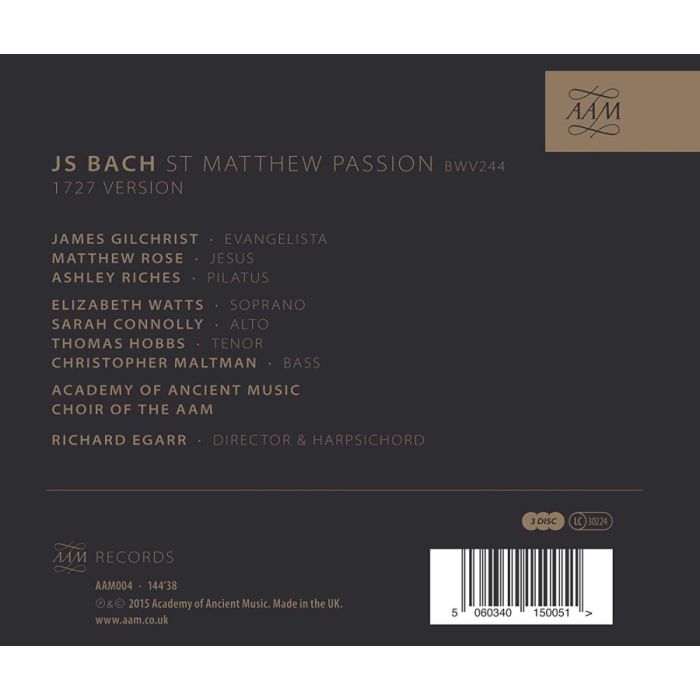 Bach: St Matthew Passion BWV 244 - slide-1