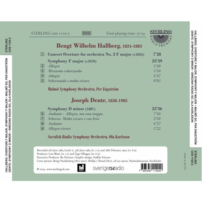 Hallberg & Dente: Orchestral Works - slide-1