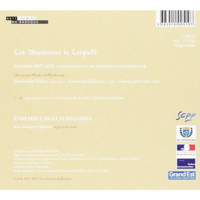Les Musiciens de Leopold - Saverne 1607-1625 - slide-1