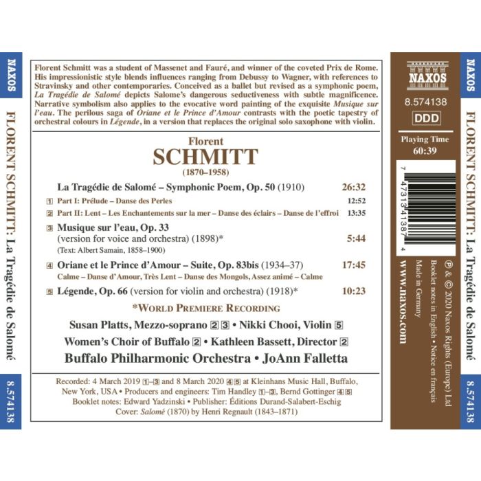 Schmitt: La Tragédie de Salomé - slide-1