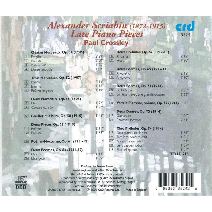 Scriabin: Late Piano Pieces - slide-1