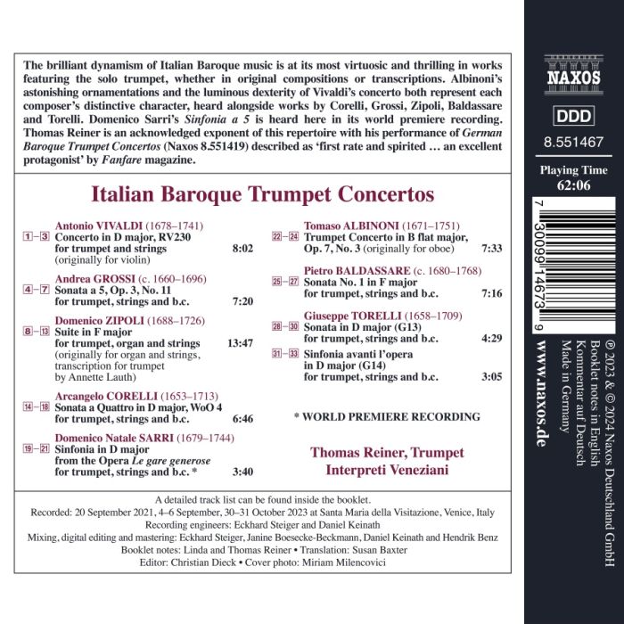 Italian Baroque Trumpet Concertos - slide-1