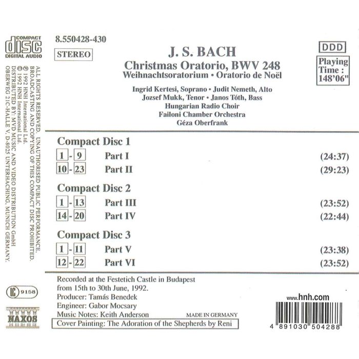 Bach: Christmas Oratorio - slide-1