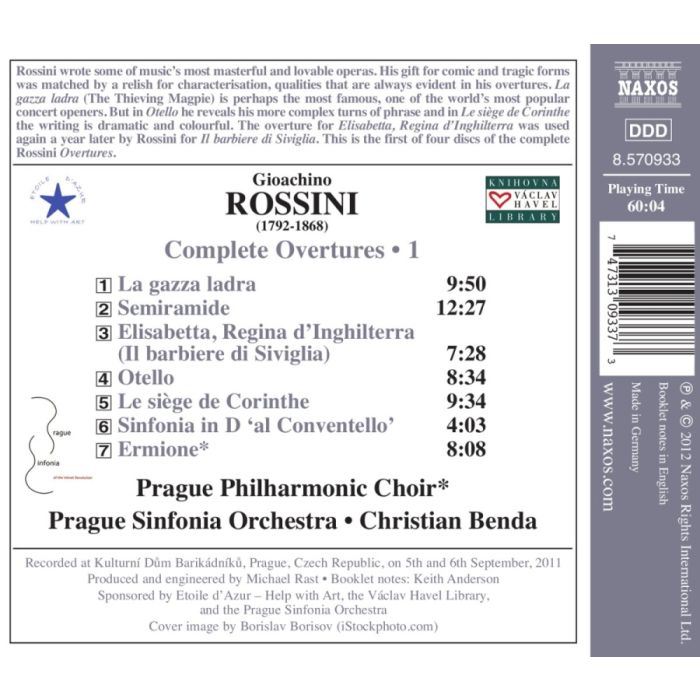 Rossini: Complete Overtures 1 - La gazza ladra, Semiramide, Otello - slide-1