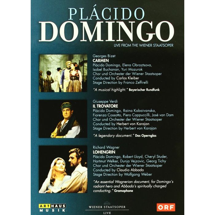 Placido Domingo - Carmen, Il Trovatore, Lohengrin - slide-1