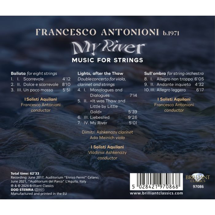 Antonioni: My River, Music for Strings - slide-1