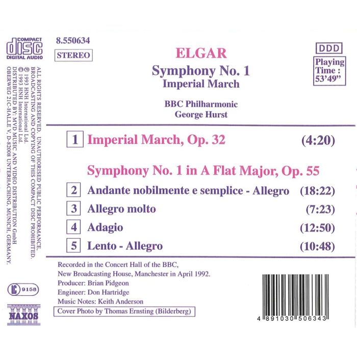 ELGAR: Symphony vol. 1 - slide-1