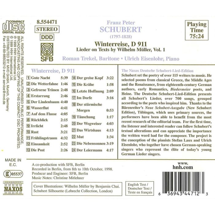 SCHUBERT: Winterreise - slide-1