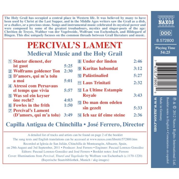 Percival's Lament - Medieval Music and the Holy Grail - slide-1
