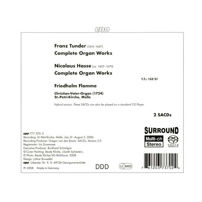 Tunder / Hasse: Complete Organ Works  (2 SACD) - slide-1