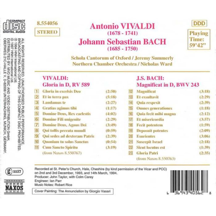 Vivaldi: Gloria / Bach: Magnificat - slide-1