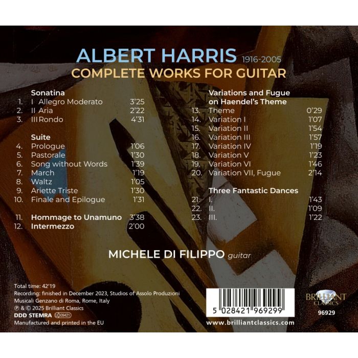 Harris: Complete Works for Guitar - slide-3