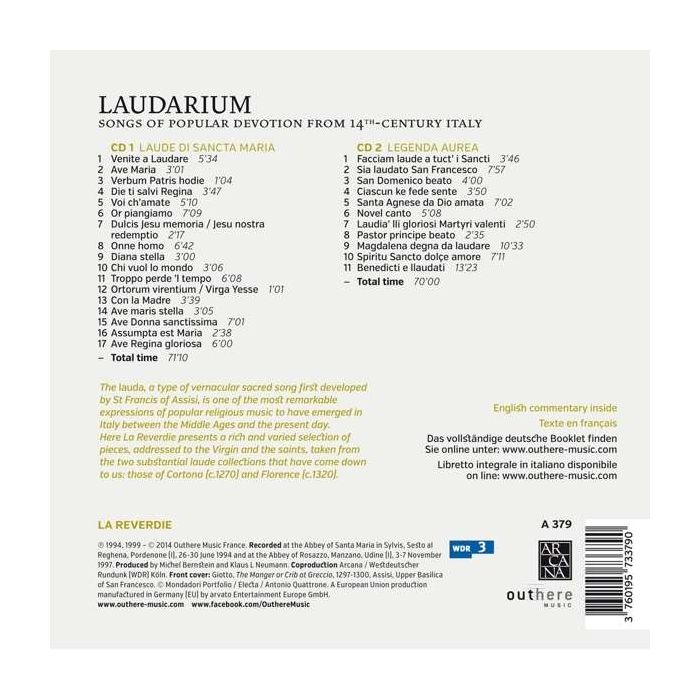 Laudarium, Songs of Popular Devotion from 14th-Century Italy - slide-1