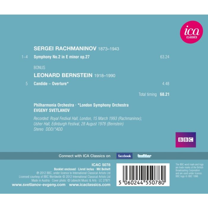 Rachmaninov: Symphony No. 2, Leonard Bernstein: Candide Overture - slide-1
