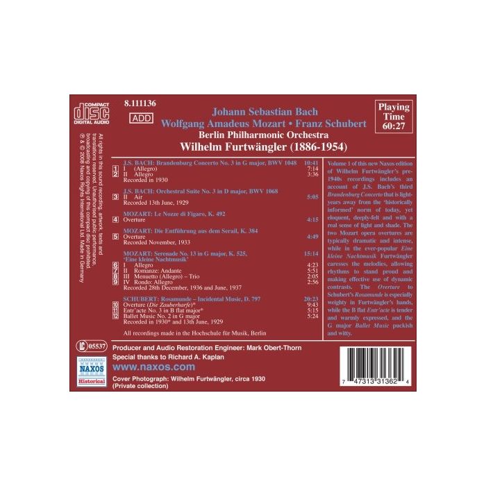 GREAT CONDUCTORS - FURTWÄNGLER Vol.1 - slide-3
