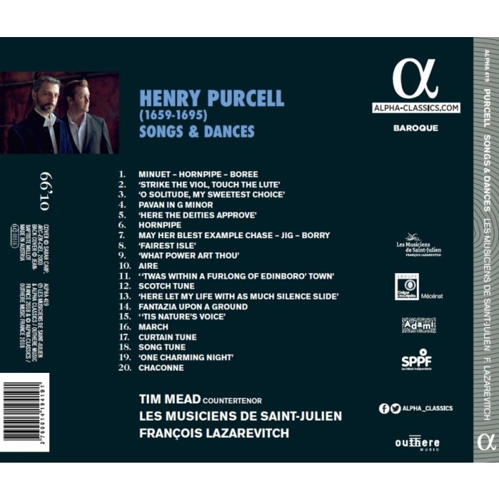 Purcell: Songs & Dances - slide-1