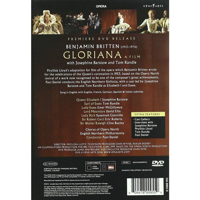 BRITTEN Benjamin: Gloriana - slide-1
