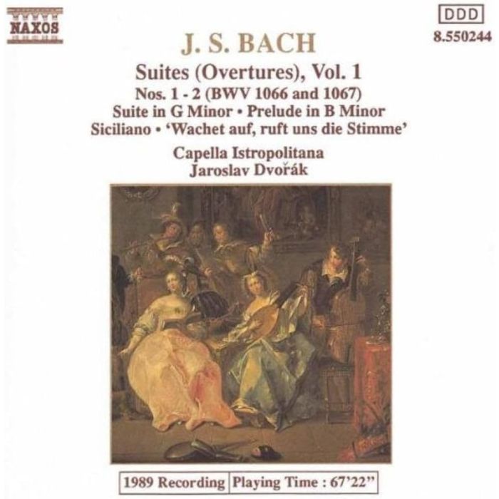 Bach: Orchestral Suites Nos. 1 and 2
