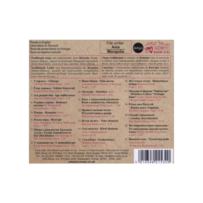 Mongolian Music From Buryata - slide-1