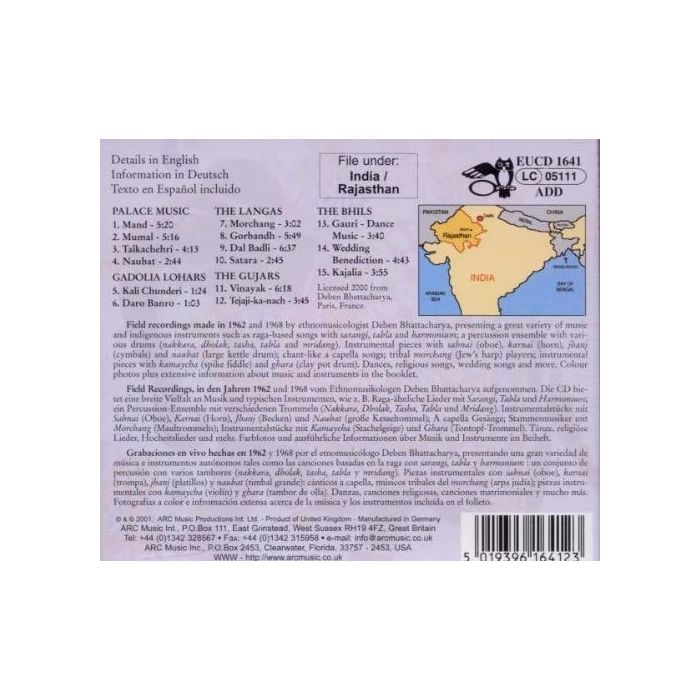 SONGS FROM RAJASTHAN - slide-1