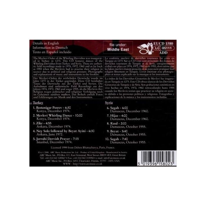 Ecstatic Dances Of Whirling & Howling Dervishes Of Turkey & Syria - slide-1