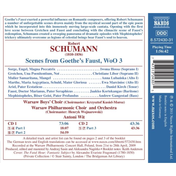 SCHUMANN: Scenes from Goethe's Faust - slide-1