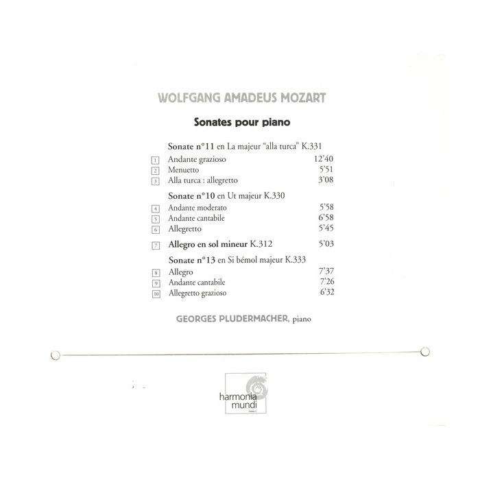 Mozart Wolfgang Amadeus - Sonates pour piano - slide-1