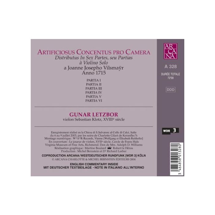 Vilsmayr: Artificiosus Concentus Pro Camera - slide-1