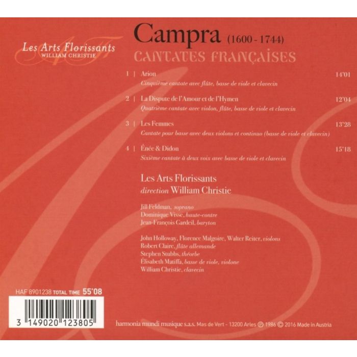 Campra: Cantates françaises - slide-1