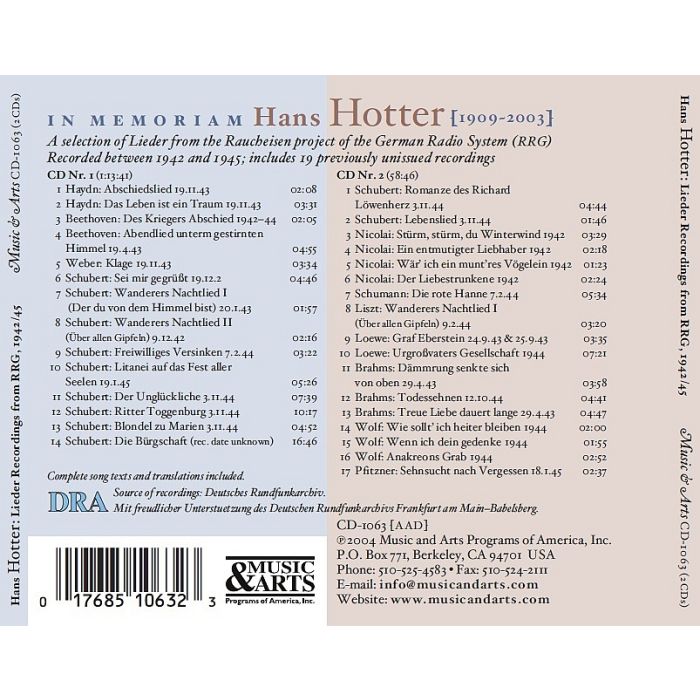 In Memoriam Hans Hotter - slide-1