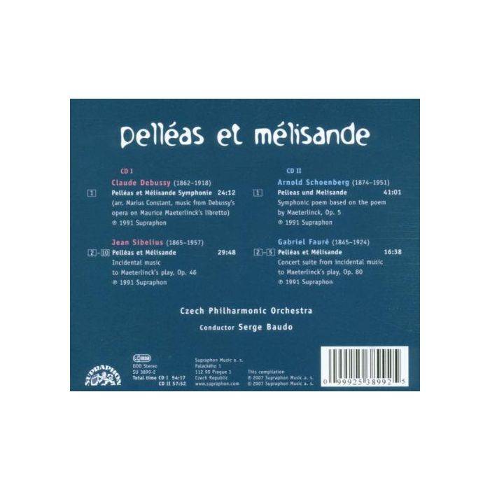 Debussy, Sibelius, Schönberg: Pelleas et Melisande - slide-1