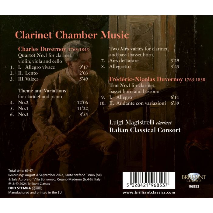 Duvernoy: Clarinet Chamber Music - slide-1