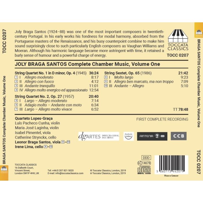 Braga Santos: Chamber Music Vol. 1 - slide-1