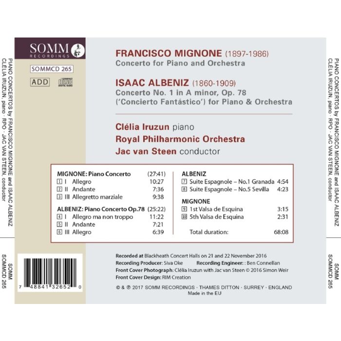 Albeniz & Mignone: Piano Concertos - slide-1