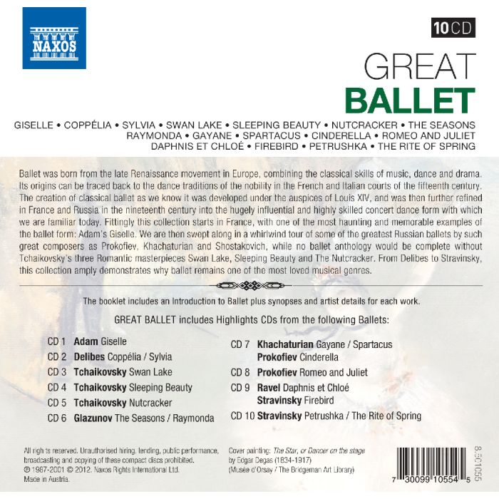 GREAT BALLET (10 CD) - slide-1