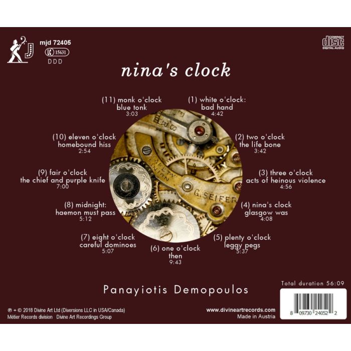 Demopoulos: Nina's Clock - slide-1