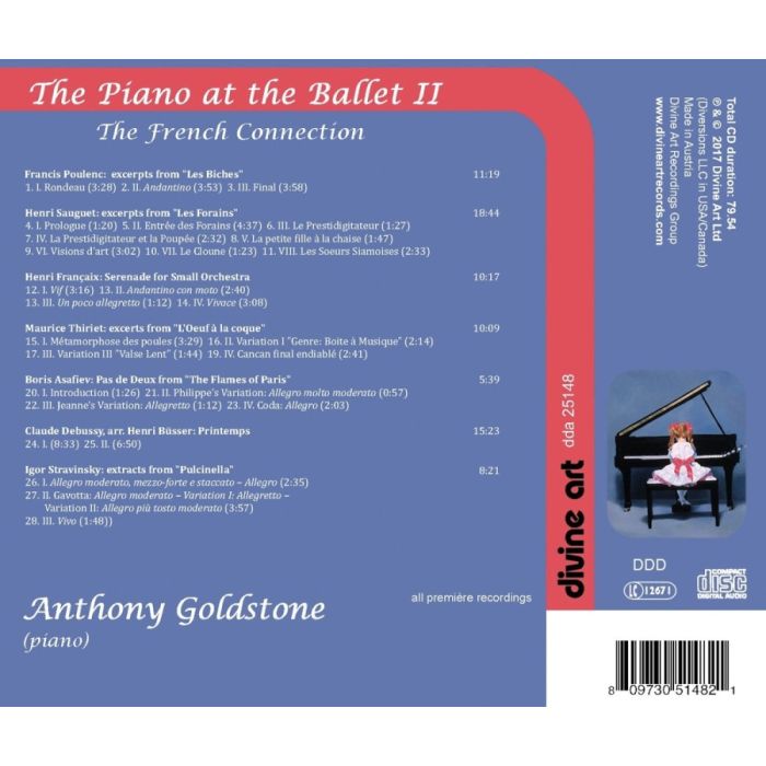 The Piano At The Ballet Vol. II - Poulenc; Debussy; Stravinsky; ... - slide-1