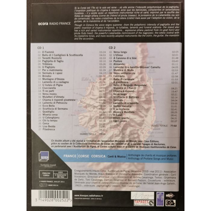 FRANCE – Corse - Canti & Musica - slide-1