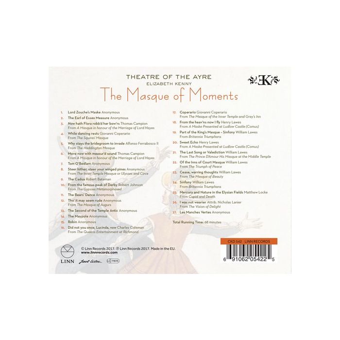 The Masque of Moments - Lawes, Campion, Coperario, Ferrabosco, Locke, Johnson … - slide-1