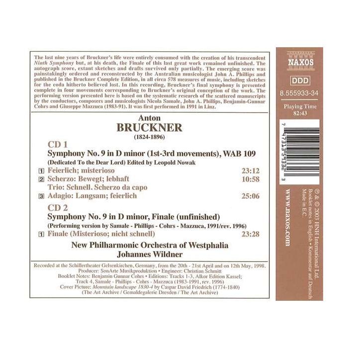 BRUCKNER: Symphony no. 9 - slide-1