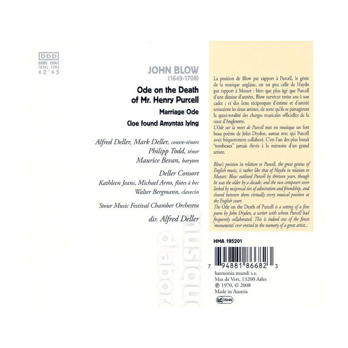 Ode on the Death of Mr. Henry Purcell  - slide-1