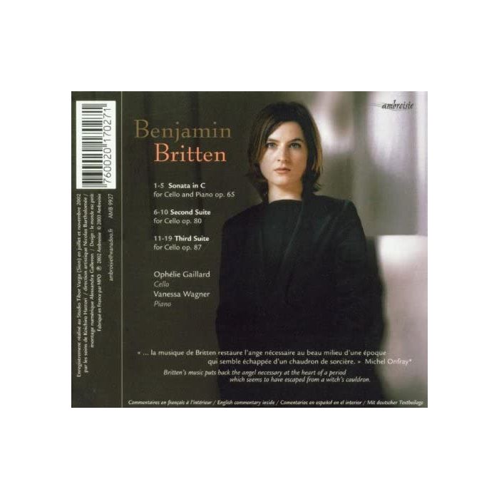 Britten: Cello & Piano - slide-1