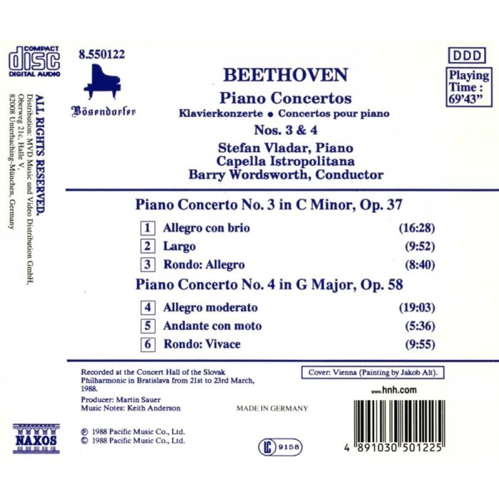 Beethoven: Piano Concertos 3&4 - slide-1