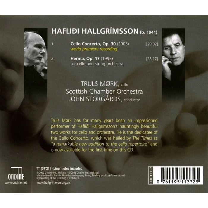 Hallgrimsson; Cello Concerto Op.30, Herma, Op.17 - slide-1