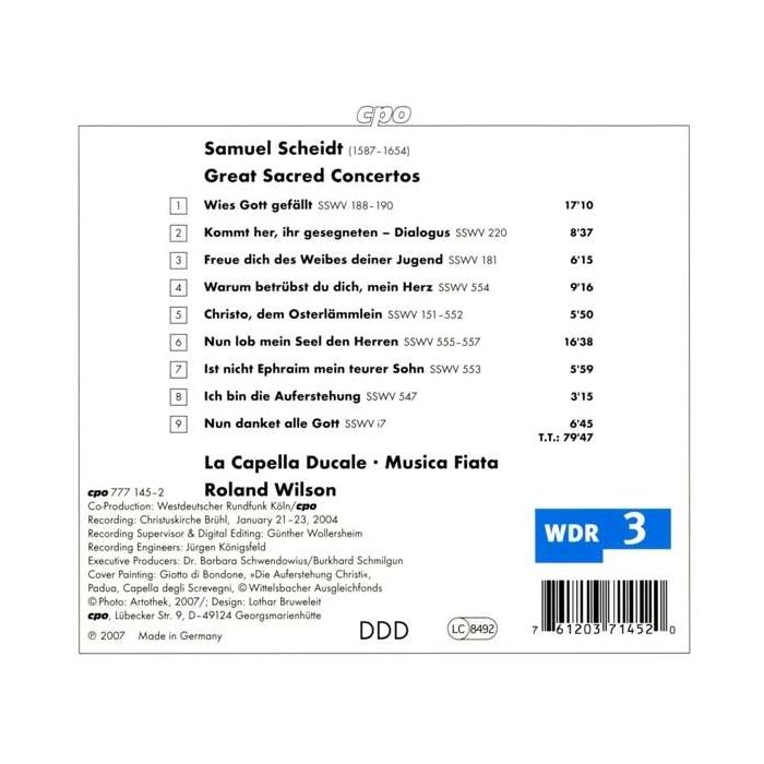 Scheidt: Great Sacred Concertos - slide-1
