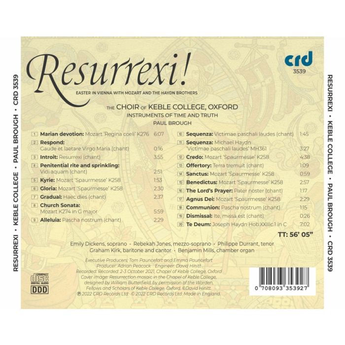 Resurrexi! - Easter in Vienna with Mozart and the Haydn Brothers - slide-1