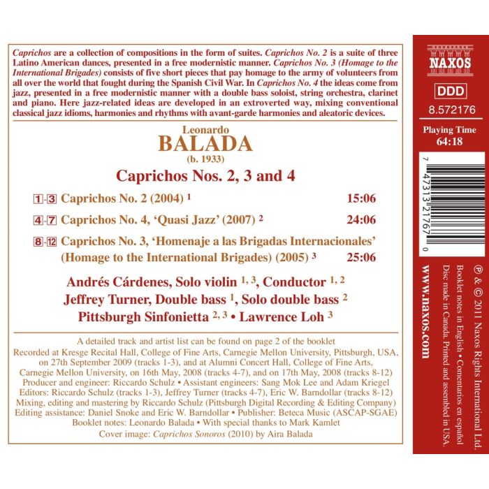 BALADA: Caprichos Nos 2 , 3 , 4 - slide-1