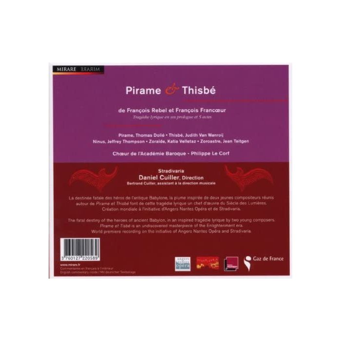 Rebel & Francoeur: Pirame & Thisbe  - slide-1