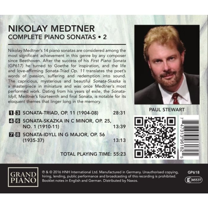 Medtner: Piano Sonatas Vol. 2 - slide-1