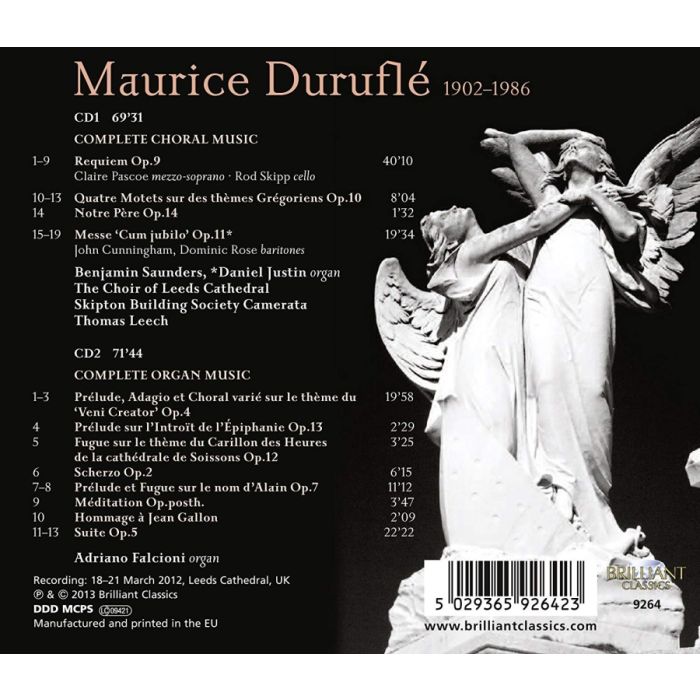 Durufle: Complete Music for Choir and Organ - slide-1